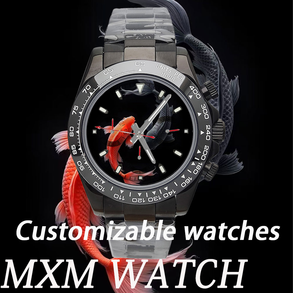 Jewelry For Watches - Customized Creative VK63 Watch 39.3mm Men's