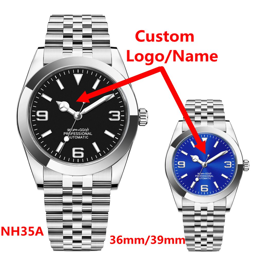 Jewelry For Watches - Custom Logo Luxury NH35 Watch Women