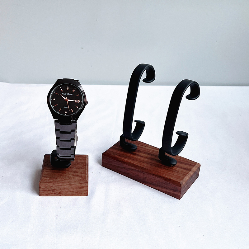 Wooden C‑Shaped Watch Holder,  - Jewelry And Watches Inc ulasan dan harga