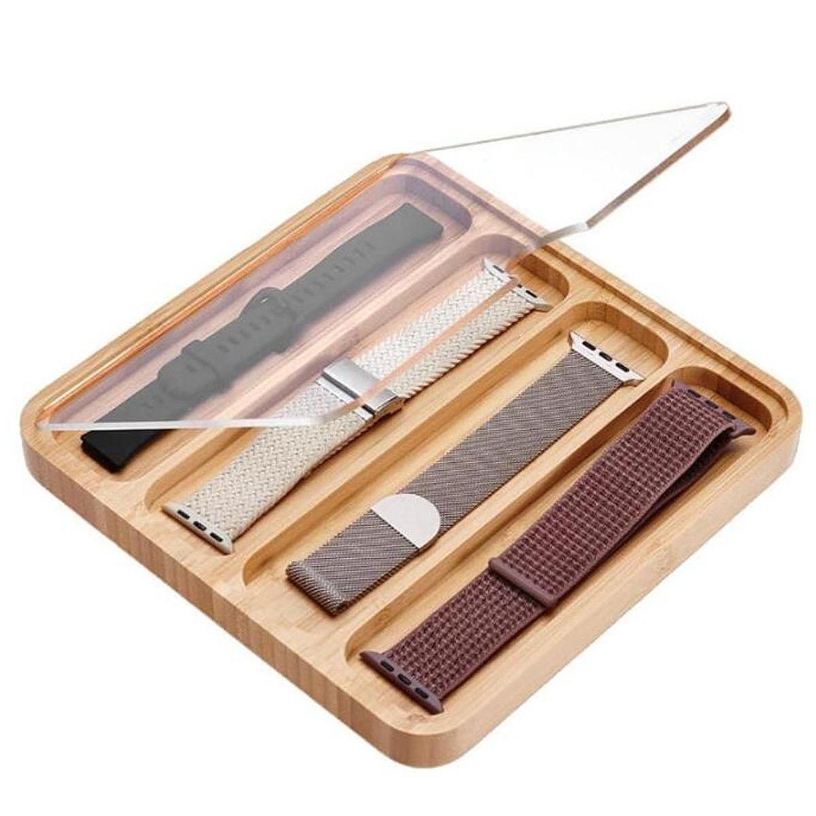 Watch Band Organizer Watch Str - Watch Display Box ulasan dan harga
