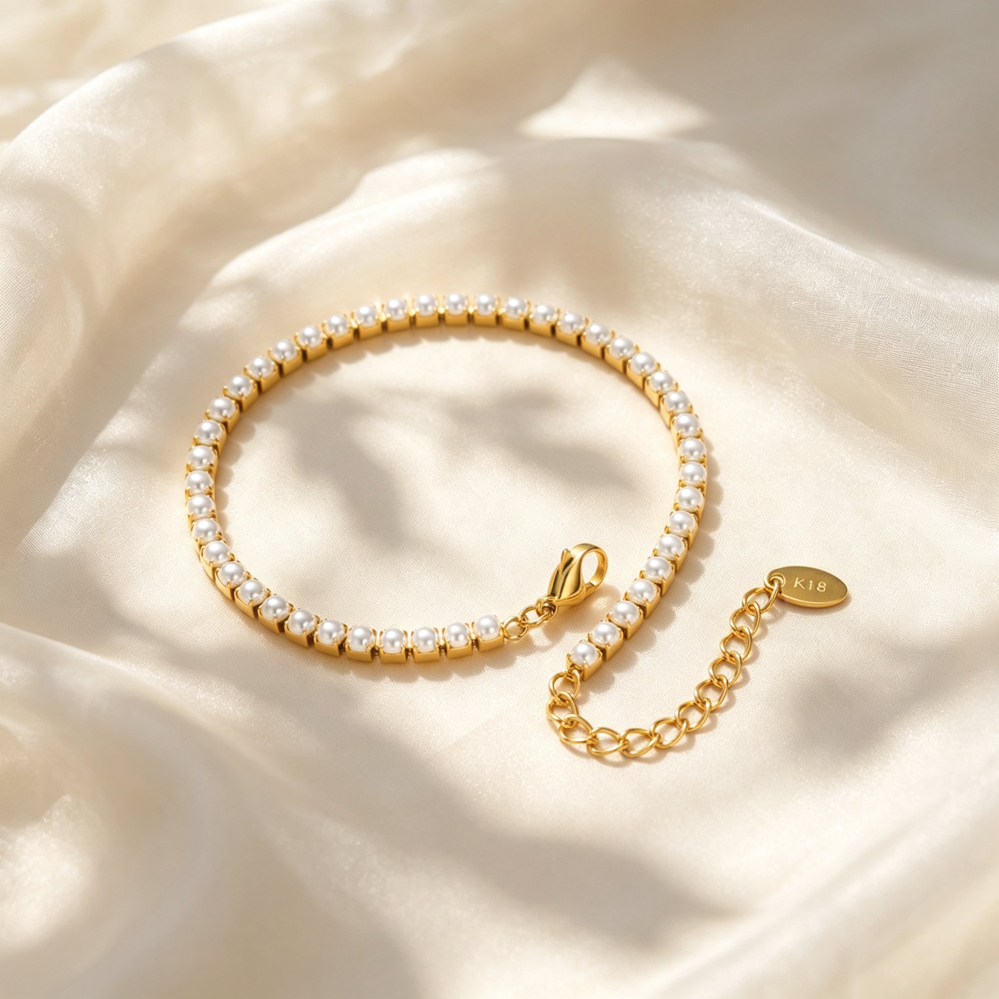 Elegant Imitation Pearl Ankle  - Jc Jewelry & Watches Photos ulasan dan harga