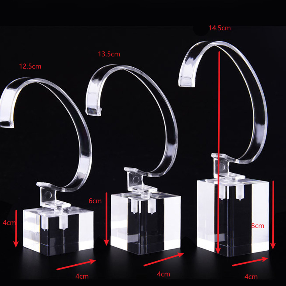 3Pcs C Shaped Acrylic Watch Di - Jewelry And Watches Inc ulasan dan harga