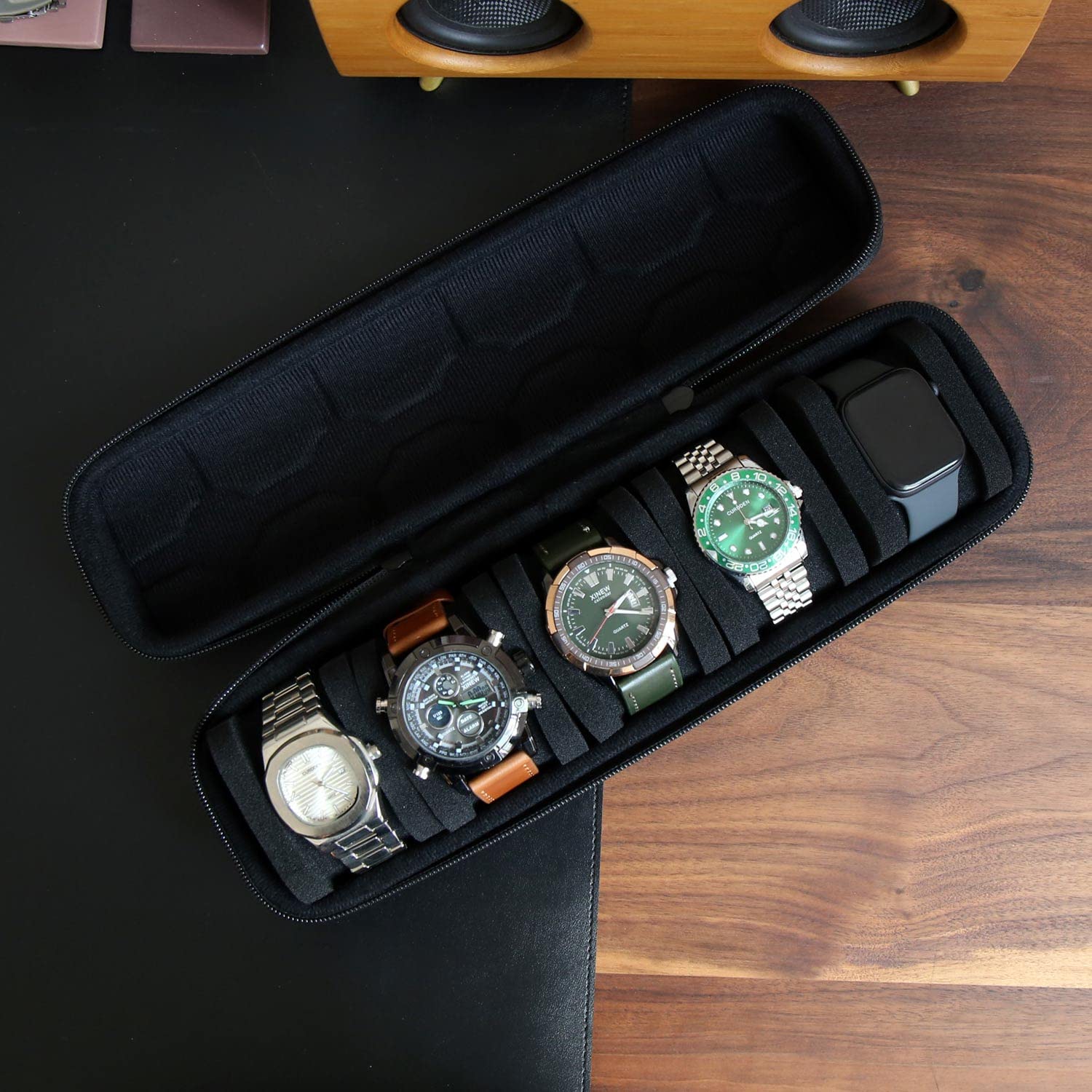 Watch Box Organizer For Men or - Watch Display Box ulasan dan harga