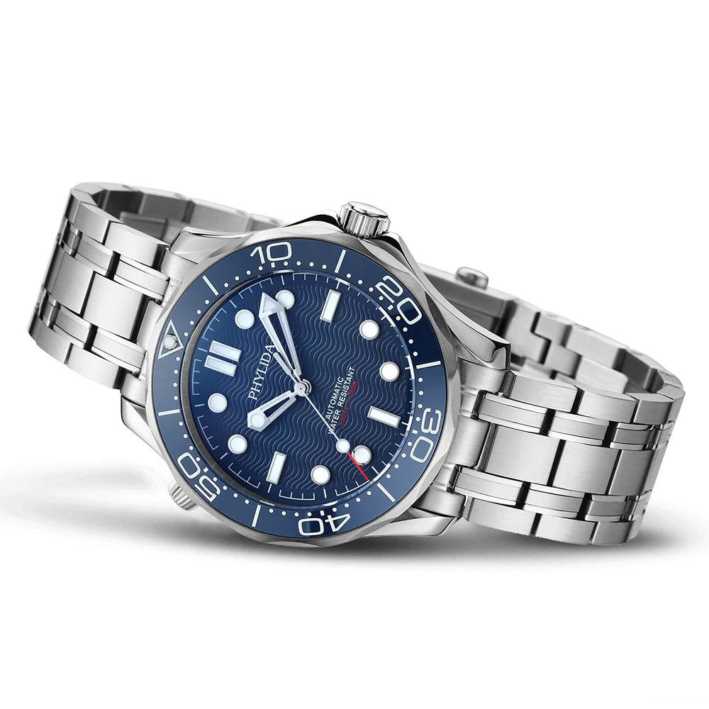 PHYLIDA Blue Dial NH38a Automa - Seiko Watch Prospex ulasan dan harga