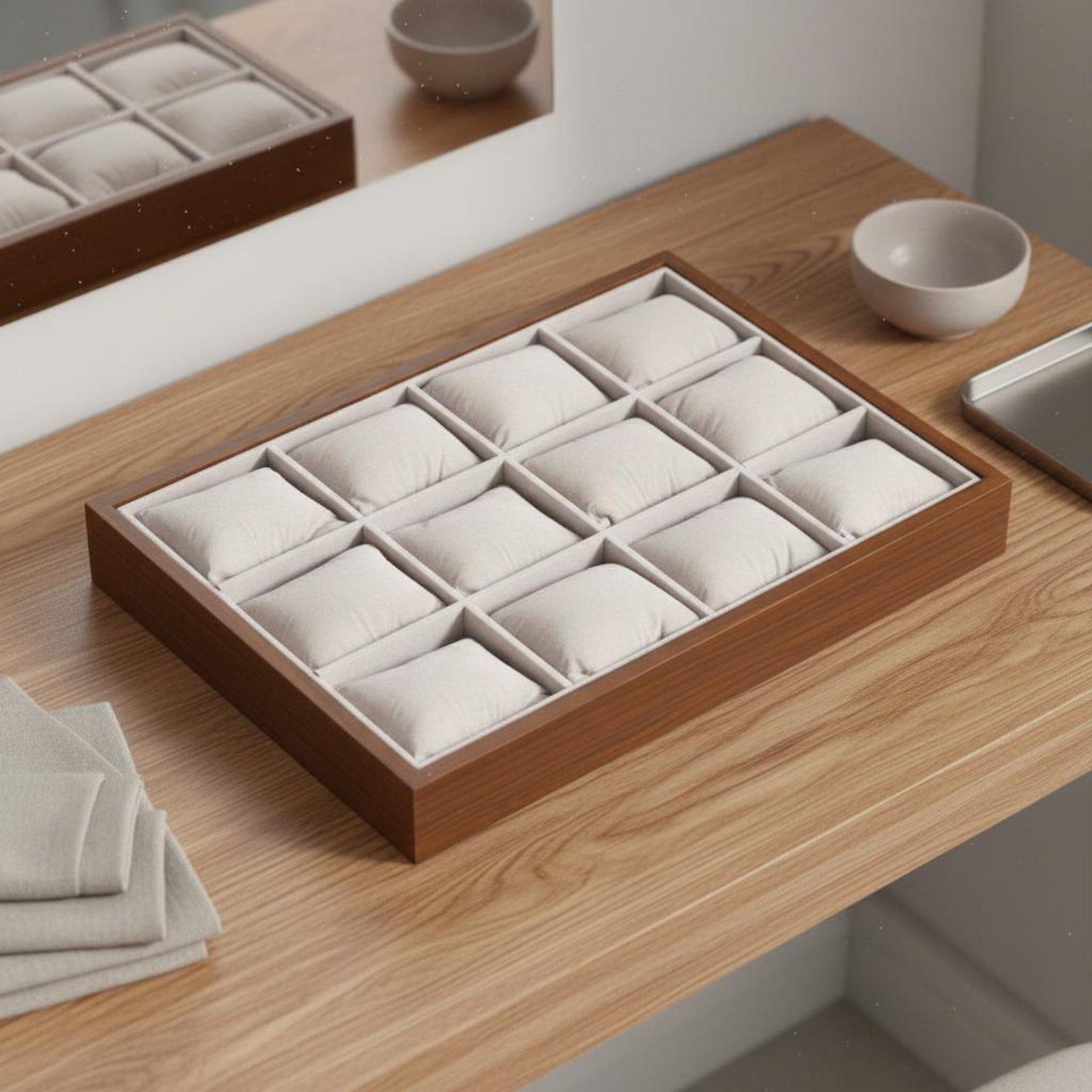 Watch and Jewellery Box Wooden - Watch Display Box ulasan dan harga