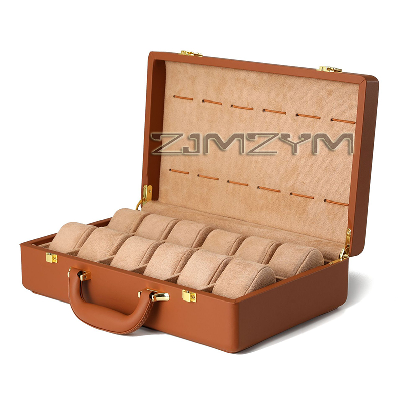 12 Slots Watch Box Mens Watche - Watch Display Box ulasan dan harga